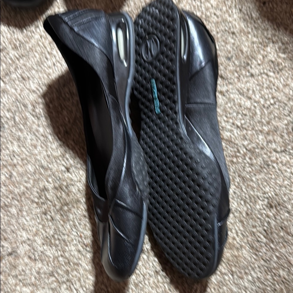 Black Slip-On Shoes